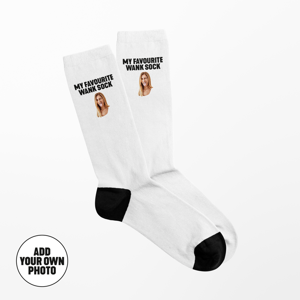 Wank Sock Photo Socks #1 image